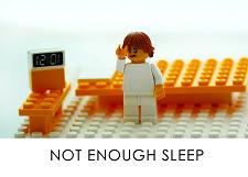 LEGO Diagnostic Card, Not Enough Sleep