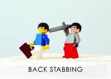 LEGO Back Stabbing Diagnostic Card