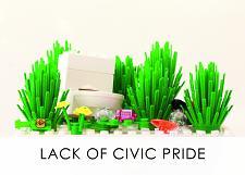 LEGO Diagnostic Card, Lack of Civic Pride