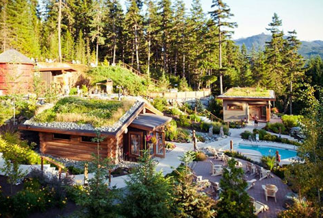 Natural Spa in Whistler, BC