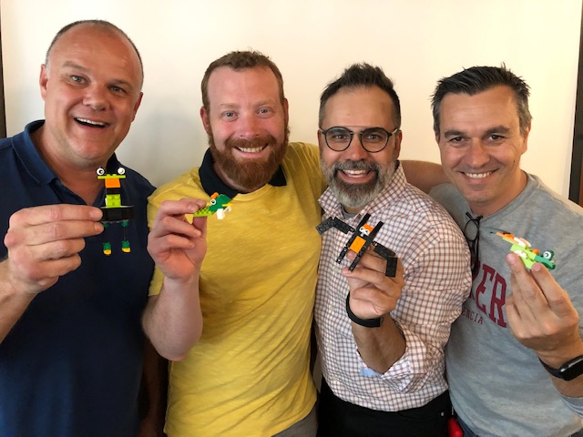 LEGO for adults! Creations from LEGO Trainers Bootcamp!