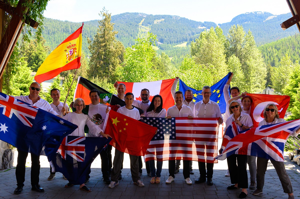 Trainers Bootcamp, Flags from Around the World